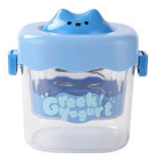 DIY Yoghurt Maker with Fine Mesh Strainer for Greek Yogurt, Blue (FMY)