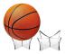 Ball Holder, Basketball Display Stand, Ball Display Stand, 4 Pieces Football Display Stand, Acrylic Basketball Base for Storage and Display [DB]