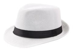 Herrar och Damer Stråhatt Fedora Trilby Kubansk Solhatt Panama Kort Brätte Blommig Sommar Hög Kvalitet Hållbar Konstruktion Praktisk Daglig Användning