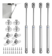4 pcs Kitchen Cabinet Gas Springs 120N 12KG Hydraulic Piston Lift Support for Doors and Wardrobes