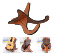 17*20.4*26 Gitarr Trästativ Hållare Golv Gitarr Trästativ Rack Fällbart Gitarrstativ Klassisk Akustisk Gitarrstativ