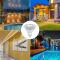 Halogenlampa Gu5.3 Mr16 35w 12v varmvit 2800k Dimbar, cover 400 lumen 2-stiftsbyte spotlight, paket med 8 Cisea