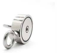 Magnetfiskeset N52 Neodymium - 960 Lbs Superstark Sällsynt Jordartsmetall Neodymium med 33ft Rep Dubbelsidig Återvinningsmagnet för Skattjakt-FY