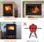 Stove Rope - 8 mm x 3 m Fiberglass Sealing Strip with Tape - Fire Resistant, Heat Resistant up to 600°C