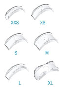 Invisible Silicone Ring Adjuster Set 6-pack, PC Ring Sizer Reducer for Loose Rings, Easy DIY Adjustment 3