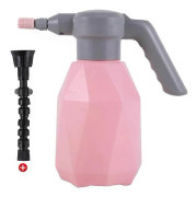 2L Elektrisk Spruta Trädgård Automatisk Finfördelning USB Uppladdningsbar Växtspruta Flaska Sprinkler Vattenkanna Trädgårdsbevattning Pink 2L