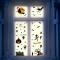Halloween Window Decoration, Window Decals, Gravestone, Castle, Spider, Moon, Witch Window Decals