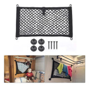 Förvaringsnät för husbil och husvagn - 24x45cm Nätficka Organizer Kit för nyttofordon båt