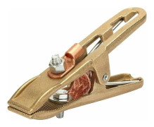 500A Heavy Duty Brass Ground Clamp for Welding, Compatible with 260A/300A/500A Welders