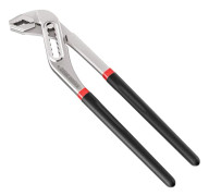 Multigripstång, 295 mm justerbar rörtång med halkfritt handtag, värmereparationer (svart)