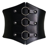 Women's Corset Belt Vintage Lace-up Cinch Elastic Waist Belt