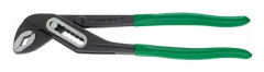 240 mm polygriptång, 34 mm käft, svart huvud, halkfritt grepp