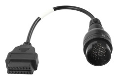 OBD2 38-pin to 16-pin Adapter Diagnostic Cable for Iveco Trucks - Diagnostic Cable