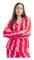 Urban Threads Dam/Kvinnor Squiggle Lång Pyjamas Set