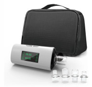 Bärbar CPAP Sömnrespirator Luftrenare 3 Lägen Ozon Luftsaneringsmaskin Sömnhjälp Andning vit