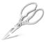 Kitchen Scissors, Heavy Duty Kitchen Shears, Multi-Purpose Stainless Steel Scissors Silver silver