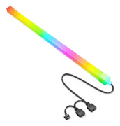 ARGB LED-list ARGB PC-chassi LED-ljusremsa 5V 3PINx2+4PIN Chassi Fyrkantig