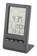Digital hygrometertermometer med larm, HD LCD-skärm för övervakning av inomhusfuktighet och temperatur