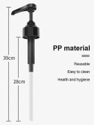 Quality Jam Bottle Pump Oyster Sauce Bottle Nozzle Pressure Oil Sprayer Household Pump