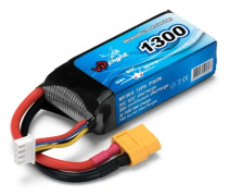 Li-Po Batteri 3S 11,1V 1300mAh 30C XT60-Kontakt