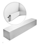 Golvlist Orac Decor AXXENT SX171-RAL9003-box redan vitmålat 1 låda innehåller 20 lister 40 m