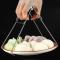 Stainless Steel Hot Plate Gripper, Non-Slip Bowl and Dish Lifter for Kitchen Cooking and Serving, Silver