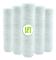 Set med 5 spiralvattenfilterpatroner anti-sediment 9 tum 3/4 - 20 mikron Kompatibel med 10 tums filter