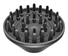 Magnetisk hårfönsdiffuserhuva svart ABS volymgivande diffuser med magnetisk anslutning, brett munstycke och fingrar, kompatibel med Laifen LF03/SE