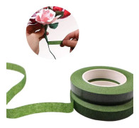 2 rullar blomstertejp för bröllopsbuketter, brun