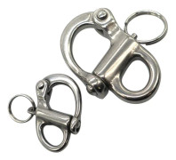 10 st 35x2x21mm Riggning Segelbåt Marin Yacht Hård Fast Bail