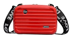 Hard Shell Handbag for Women, Mini Suitcase, Shoulder Bag