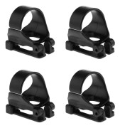 4-pack snorkelklämma universell plast 25 mm snorkelhållare snorkelhållare luftrörshållare för dykning snorkelutrustning