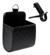 Car Air Vent Storage Bag Organizer Sunglasses Holder Car Mount Phone Holder Coin Key Card Case Organizer with Hook