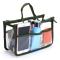 Clear PVC Insert Handbag Organizer 8 Pockets Travel Cosmetic Bag for Girls Women