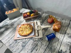 Kompatibilitet med 1 st trä pizzaspade platta 45*20cm