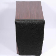 Högtalartyg Grill 140x50cm Andningsbart Ljud Radio Damfilter Tyg Brown