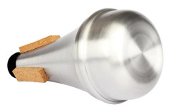 Aluminium Rak Trumpet Sordin Silver Lättvikts Bleckblåsinstrument Sordin