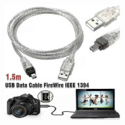 For Mini DV MiniDV USB Data Cable Firewire IEEE 1394 HDV Camcorder For Editing On PC