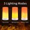 LED Flame Lamp, LED Flame Light with Remote Controls