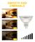 MR16 Spot Light Bulb, 12V 20W Bulb, GU5.3 Bulb Dimmable MR16 Bulb, 2-Pin Halogen Bulbs Warm White 2700K, 6-Pack