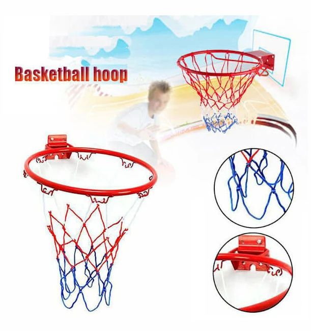 Hängande basketkorg för barn, inomhus och utomhus, diameter 2