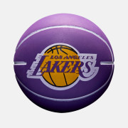 Wilson Wilson NBA Dribbler Los Angeles Lakers Mini Ball WTB1100PDQLAL Fioletowe One size