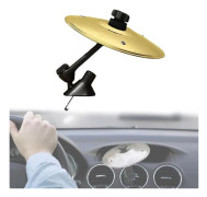 Bilcymbal & Biltrumma – Mini Crashcymbal för Luftventil, Passar Alla Bilmodeller