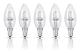 25W Halogenljuslampor, 5-pack E14 Halogenljuslampor, 220V, Dimbar Energibesparande Halogenlampor