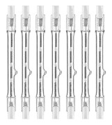 R7s Halogenlampor, 7-pack R7s Glödlampa 118mm Dimbar 230V Halogenlampor, Linjär Volframlampa 150W - Perfekt