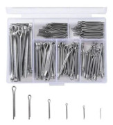 230 Pieces Stainless Steel Cotter Pins M1 M2 M2.5 M3 M4 M5 Assortment Kit with Storage Box
