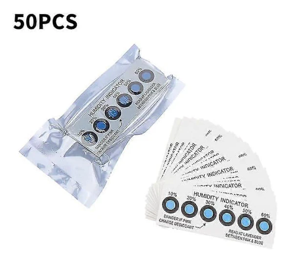Moisture Indicator Card For Testing Humidity in Sealed Containers Test Paper