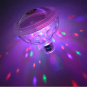 Flytande undervattens LED Glow Disco Ljusshow för Pool Spa Lampa