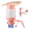 Universal Vattenpump - Portabel Handpump - Med Extra Kort Slang och Vattenflasklock