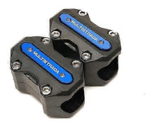 För DUCATI MULTISTRADA 1200/1260/S/ST 950 V2S V4S 2010-2020 2022 Motorskydd Bumper Skydd Dekorativt Block Störtbåge Blue-M